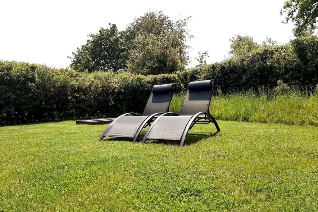 Vakantiehuis Eikzicht Gelegen Aan Het Bos Elsloo  Eksteriør bilde